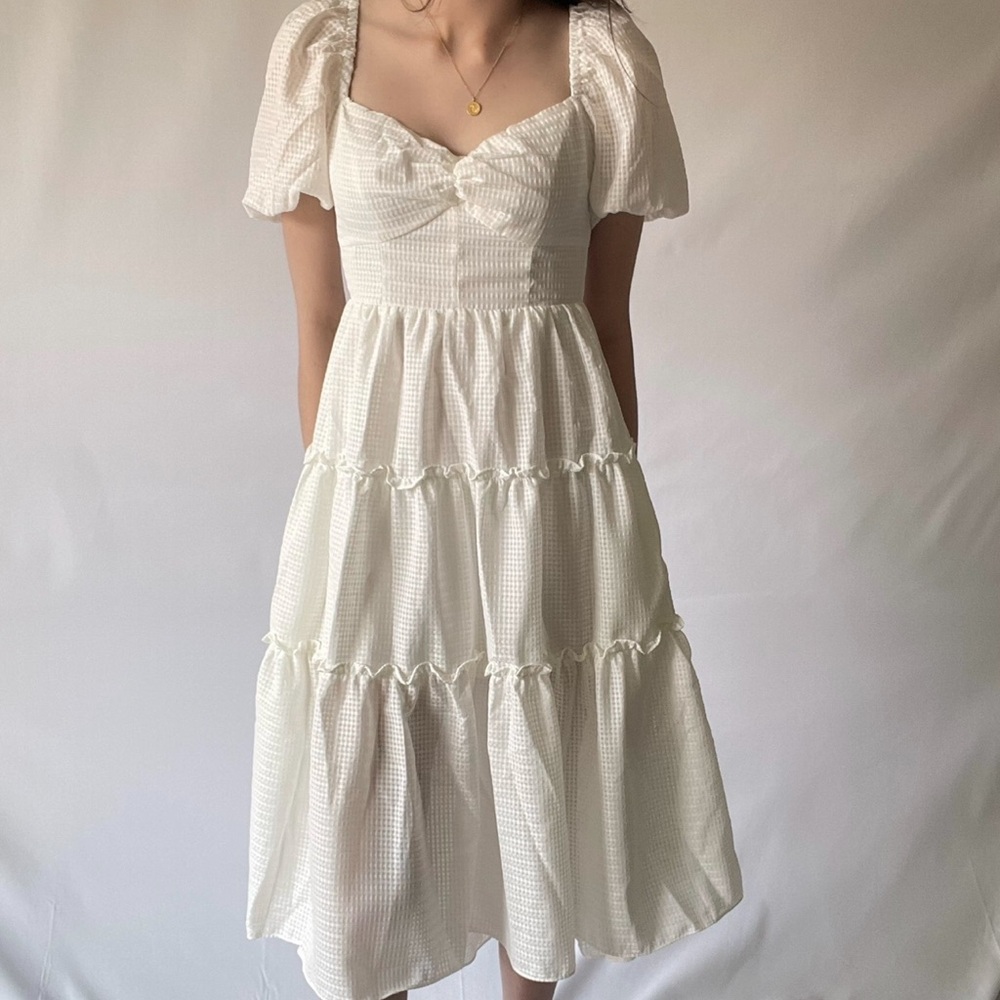 Midi Tie Back Dress